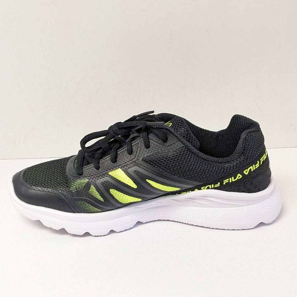 Fila Memory Cryptostride Running Shoes, Black, Me… - image 4